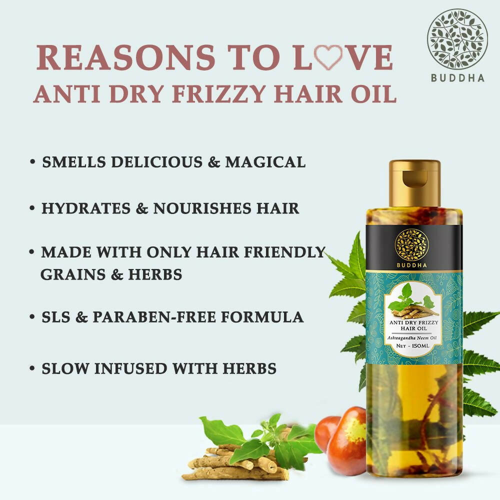 Buddha Natural Anti Dry Frizzy Hair Oil