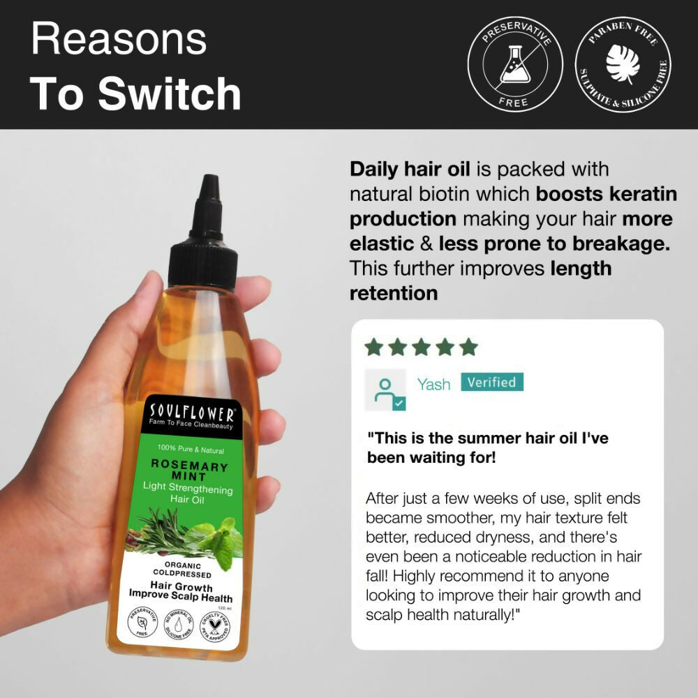soulflower-rosemary-mint-hair-growth-oil-for-hair-fall-&-dandruff-control,-light-hair-oi