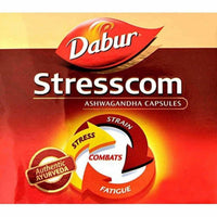 Thumbnail for dabur-stresscom-ashwagandha-12-strips-x-10-capsules