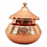 Thumbnail for steel-copper-punjabi-handi-bowl,-serve-ware-and-table-war