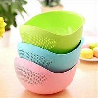 Thumbnail for Plastic Drain Vegetable Fruit Basket