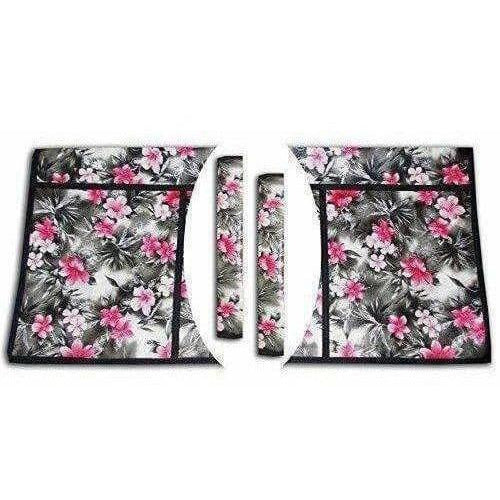 pink-flower-fridge-top-cover-and-2-fridge-handle-cover
