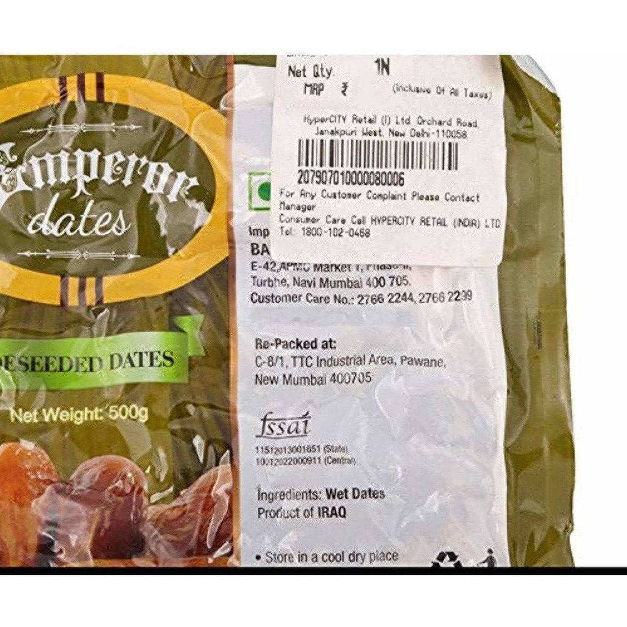 Emperor Seedless Dates