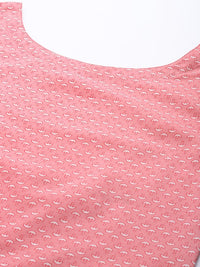 Thumbnail for Women Ethnic Motifs Printed Kantha Work Dobby Kurta