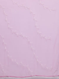 Thumbnail for Floral Embroidered Thread Work Pure Cotton Kurta With Trousers & Dupatta