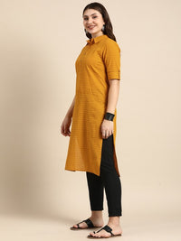 Thumbnail for Women Striped Dobby Cotton Kurta