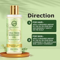 Thumbnail for Nuerma Science Tea Tree Rosemary Oil For Healthy Skin & Hair Growth