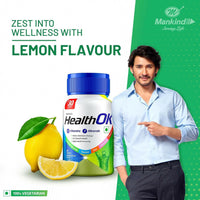 Thumbnail for Health OK Multivitamin Tablets For Daily Energy, Vitamin D, C & Overall Health