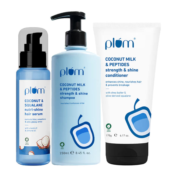 plum-coconut-shampoo,-conditioner-and-hair-serum-kit-for-soft-and-shiny-hai