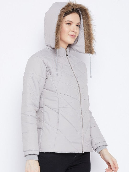 Women Mustard Insulator Puffer Jacket