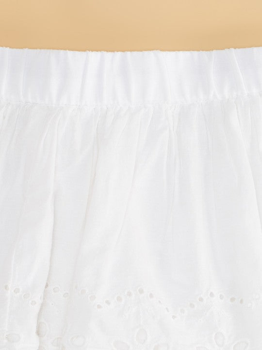 girls-flared-knee-length-pure-cotton-skirts