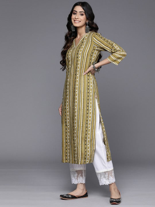 Printed Pure Cotton Kurta