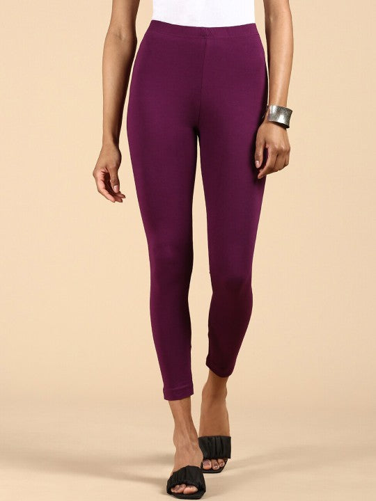 Cotton Ankle-Length Leggings