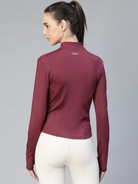 Thumbnail for Women Geometric Lightweight Crop Training or Gym Sporty Jacket
