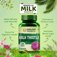 Thumbnail for Himalayan Organics Milk Thistle Capsules