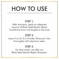 Thumbnail for Nuerma Science Keratin Repair Black Seed Hair Conditioner to Deep Cleanse, Heat Repair & Hair Fall Control