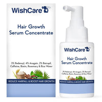 Thumbnail for wishcare-hair-growth-serum-concentrate-with-3%-redensyl,-4%-anagain,-rice-water,-bioti