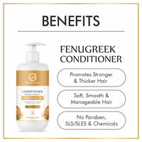 Thumbnail for Nuerma Science Keratin Repair Fenugreek Hair Conditioner for Stronger, Thicker & Non