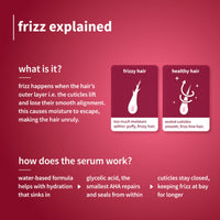 Thumbnail for Plum 0.3% Glycolic Acid & Cherry Blossom Frizz Control Hair Serum Creme