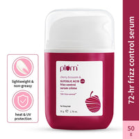 Thumbnail for plum-0.3%-glycolic-acid-&-cherry-blossom-frizz-control-hair-serum-crem