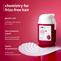 Thumbnail for Plum 0.3% Glycolic Acid & Cherry Blossom Frizz Control Hair Serum Creme