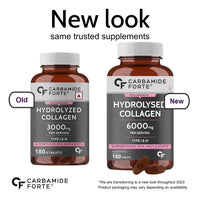 Thumbnail for Carbamide Forte Hydrolyzed Collagen Peptides Tablets