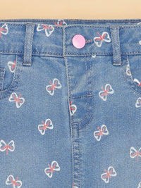 Thumbnail for girls-conversational-printed-straight-skirts
