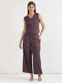 Thumbnail for Wide Leg Mid Rise Palazzos