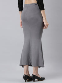 Thumbnail for Side Slit High-Rise Stretchable Viscose Saree Skirt