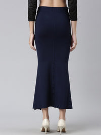 Thumbnail for Side Slit High-Rise Stretchable Viscose Saree Skirt