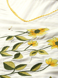 Thumbnail for women-off-white-striped-straight-kurta