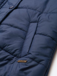 Thumbnail for Women Grey Solid Padded Jacket