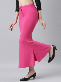Thumbnail for Side Slit High-Rise Stretchable Viscose Saree Skirt