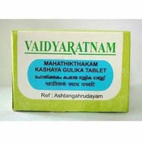 Thumbnail for vaidyaratnam-mahathikthakam-kashaya-gulika