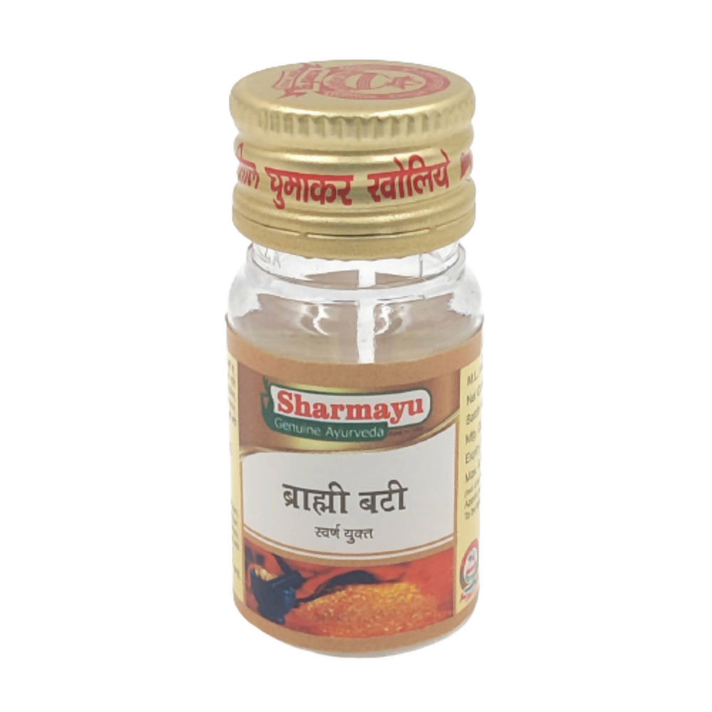 sharmayu-ayurveda-brahmi-bati-(swarna-yukt)