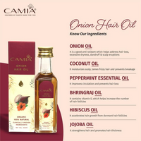 Thumbnail for Camia Organic Onion Hair Oil