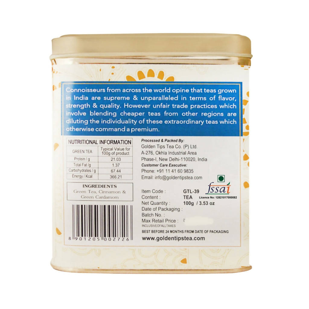Golden Tips Kashmiri Kahwa Green Tea