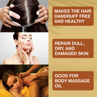 Thumbnail for Nuerma Science Pure Almond Hair Oil for Natural Hair Growth