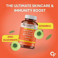 Thumbnail for Carbamide Forte Natural Vitamin C Amla Extract With Zinc Tablets