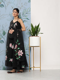 Thumbnail for women-floral-printed-kurta-with-trousers-&-with-dupatta