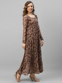 Thumbnail for women-floral-printed-floral-anarkali-kurta-with-dupatta