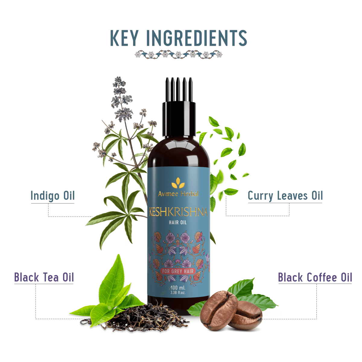 Avimee Herbal Anti Grey Hair Combo