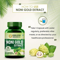 Thumbnail for Himalayan Organics Noni Gold Extract Vegetarian Capsules