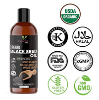 Thumbnail for Luxura Sciences Black Seed Oil, Kalonji Oil For Hair Growth