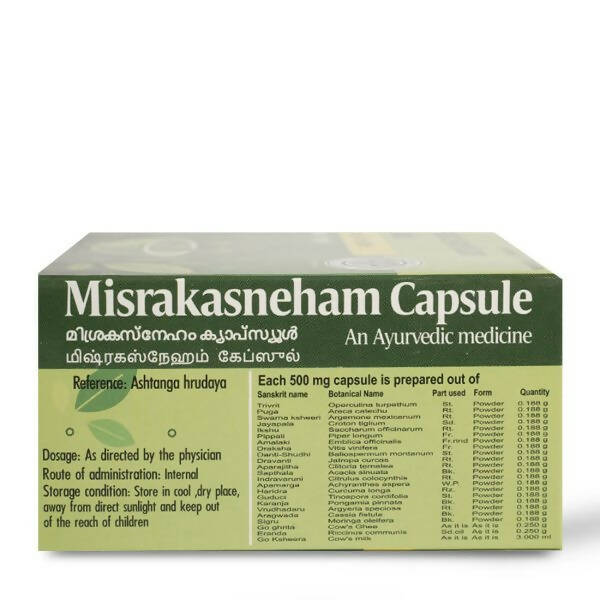 AVP Ayurveda Misrakasneham Capsules