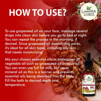 Thumbnail for Luxura Sciences Organic Grape Seed Oil, 100% Pure, Natural & Cold