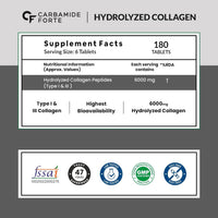Thumbnail for Carbamide Forte Hydrolyzed Collagen Peptides Tablets