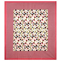 Thumbnail for Vamika Printed Cotton Pink Floral Bedsheet With Pillow Covers (LEOC_CHKM_P)