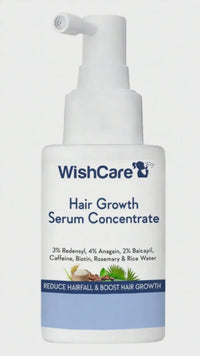 Thumbnail for Wishcare Hair Growth Serum Concentrate With 3% Redensyl, 4% Anagain, Rice Water, Biotin