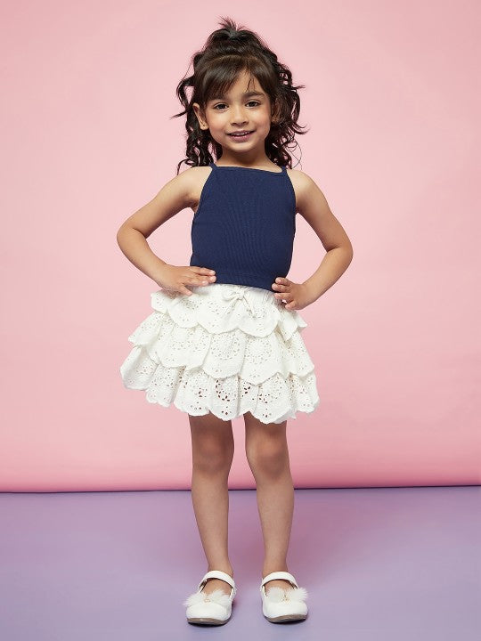 girls-white-schiffli-printed-knee-length-flared-skirts